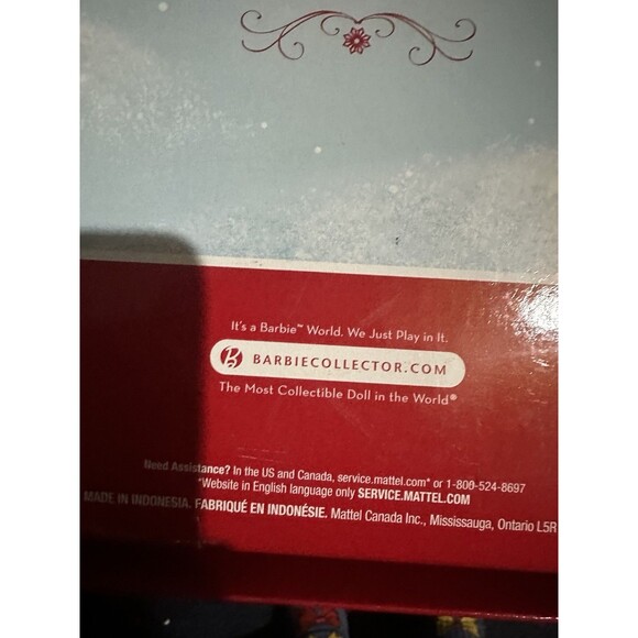 NIB 2010 Holiday Barbie Doll (Blonde) - Collector’s Edition - Mattel New - Picture 4 of 4